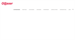 Desktop Screenshot of gasser.de