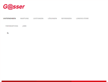 Tablet Screenshot of gasser.de
