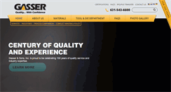 Desktop Screenshot of gasser.com
